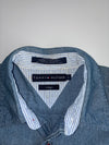 Tommy Hilfiger Indigo | Chambray Double Pocket Shirt | (XL)