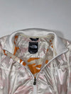 The North Face Women’s Metallic Camo Print Windbreaker Jacket (S/M)