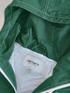Carhartt WIP | Forest Green Nylon Hooded Jacket with Contrast Stitch (XL)