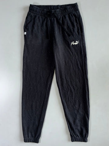 Puma Speckled Fleece Joggers – Black (W:30|L:40)