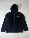 Discovery Expedition Black Sherpa Hooded Jacket – Sleeve Pocket  (L)