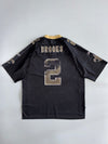 Reebok NFL New Orleans Saints #2 Game Jersey | Black & Gold (2XL)