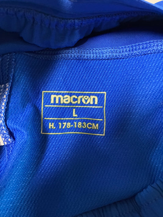 Macron Italy Rugby F.I.R. Official Shorts – Royal Blue (W:28)(L:12)
