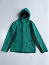 The North Face Green Hooded Waterproof Jacket (L)