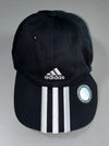Adidas Black 3-Stripes Cap (Adjustable)
