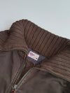 Tommy Hilfiger Denim | Knit Collar Bomber Jacket Brown (M)