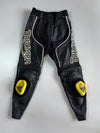 Triumph Motorcycles Leather Racing Pants W/ Sliders (W-28/L-40)