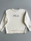 FILA Outline Logo Crewneck Sweatshirt (Xl)