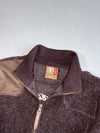 Black Yak Brown Sherpa Fleece Zip Jacket(S)