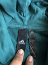 Adidas | Teal Badge Logo Hoodie | (M)
