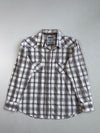 Levi’s Two Horse Brand Western Pearl Snap Plaid Shirt (Xl)