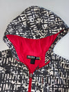 Under Armour All-Over Logo Print Fleece-Lined Hooded Jacket(S)
