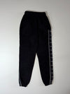 Nike Swoosh Repeat Logo Side Stripe Fleece Joggers – Black (W:22) (L:38)