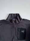 Arc’teryx Black Quarter-Zip Fleece Pullover (L)