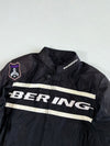 Bering Mesh Motorcycle Racing Jacket – Black/White (M)