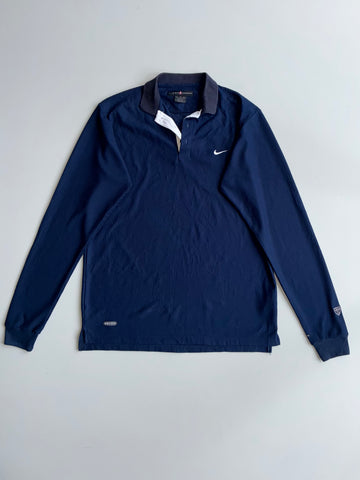Nike Tiger Woods Dri-FIT Long Sleeve Golf Polo (L)