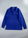 Polo Ralph Lauren | Long Sleeve Pique Polo | Royal Blue(L)