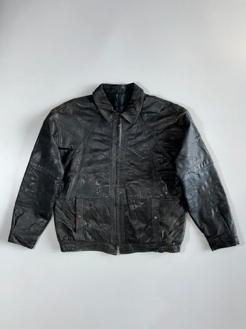 Premium Original Pure Leather Jacket (XL)