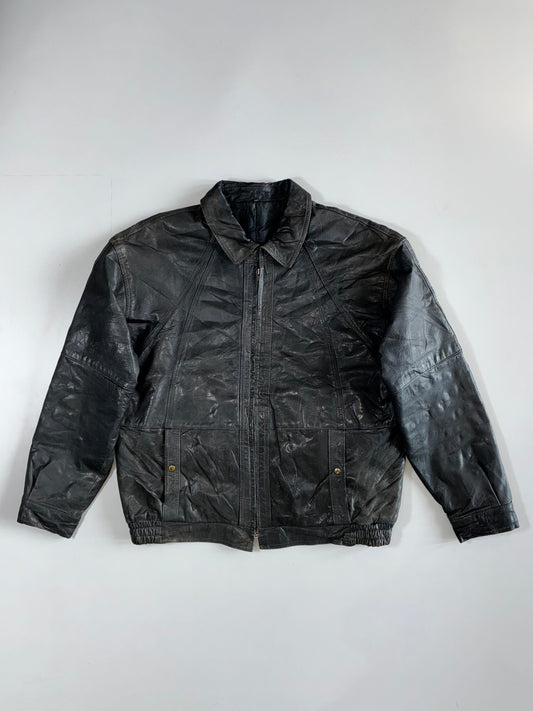 Premium Original Pure Leather Jacket (XL)