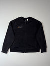 Adidas “Aussie” Embroidered Black Zip Bomber Sweatshirt (L)
