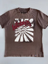 Billabong Rising Sun Graphic T-Shirt – Faded Brown (M)
