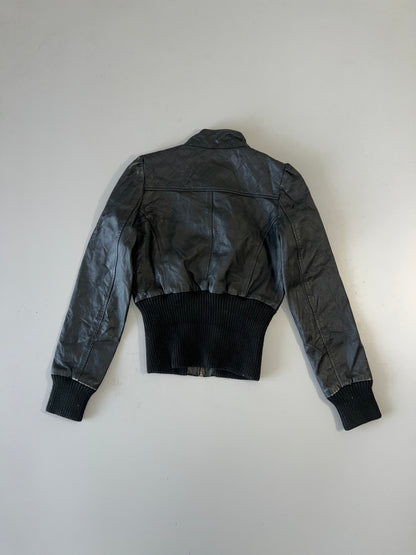 ZSuper Premium GUESS Original Leather Jacket (XS)