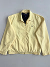 Polo Golf Ralph Lauren Yellow Harrington Jacket with Windowpane Lining (Xl)