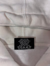Stussy Basic Logo White Pullover Hoodie  (S)