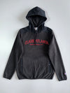 Champion Clark Atlanta University Fleece Pullover Hoodie – Black – Nylon Hood Panel (M)