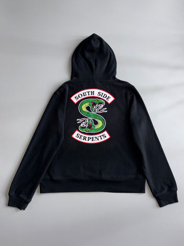 Riverdale South Side Serpents | Black Graphic Hoodie (S)
