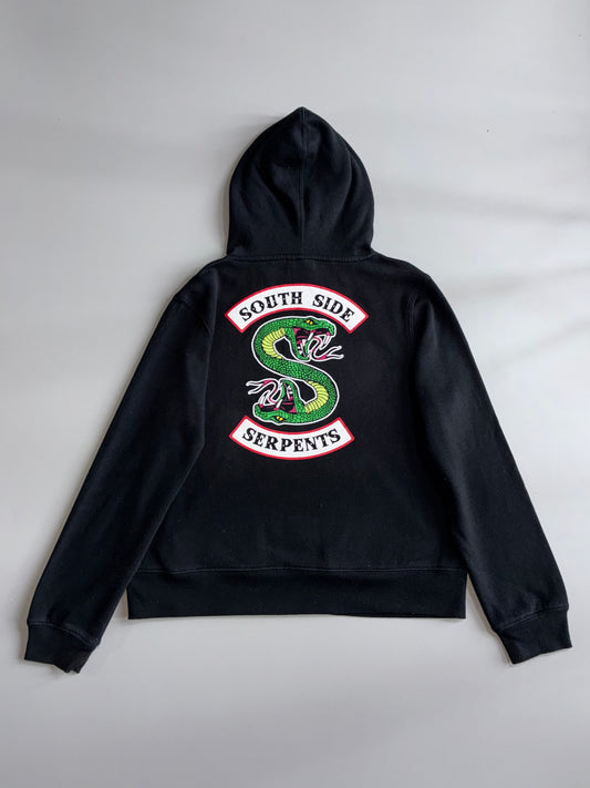 Riverdale South Side Serpents | Black Graphic Hoodie (S)