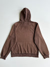 Y2K Nike The Athletic Dept. Brown Mini Swoosh Hoodie