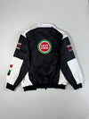 Honda F1 | Vintage Black White Racing Jacket | (XL)