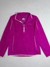 Columbia Half Zip Fleece Pullover – Magenta Purple (L)