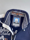 Camp David Navy Nautical Embroidered Full Zip Sweat Jacket(4Xl)