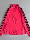 Adidas Pink 3-Stripes Track Jacket – Black Stripe (S)