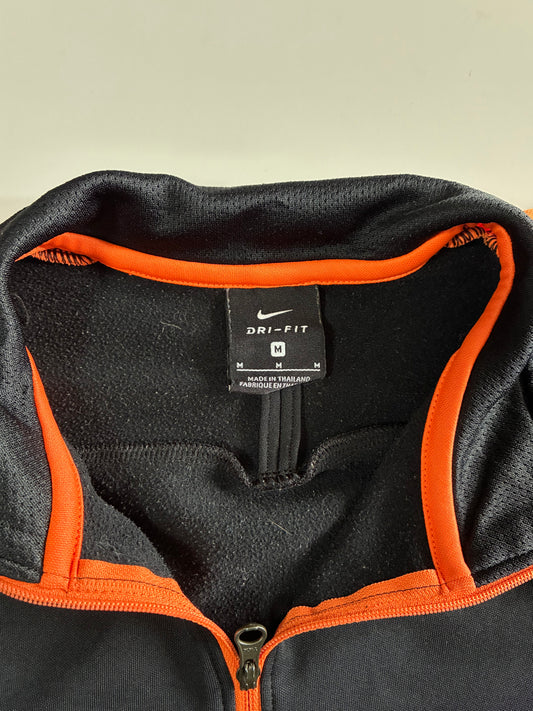 Nike | Dri-Fit Quarter Zip Black/Orange | (M)