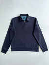 Hugo Boss Navy Quarter-Zip Sweatshirt (XL)