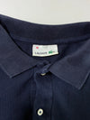 Lacoste Classic Crocodile Logo Navy Piqué Polo Shirt (L)