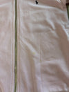 Polo Ralph Lauren Pink Full-Zip Jacket with Navy Collar and Pony Logo (XS)