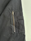 Maden MA-1 Flight Bomber Jacket – Black/Orange Lining (M/L)