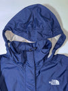 The North Face Waterproof Hooded Jacket – Navy Blue Women’s (S)