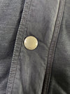 C.P. Company Black Snap Zip Jacket – Knit Collar (XL)