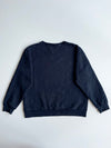 Tommy Hilfiger Essential Logo Black Crewneck Sweatshirt(M)