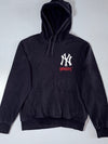 New Era MLB New York Yankees Hoodie – Black, NY Logo, (M)