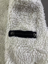 National Geographic | White Sherpa Fleece Zip-Up Hoodie | (S)