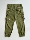 Aape by A Bathing Ape Olive Cargo Joggers – Camo Waistband (W:35) (L:37)