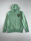 Teenie Weenie Adventure Patch Mint Green Hoodie with Printed Hood Lining, (M)