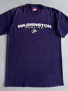 Champion x Washington Huskies T-Shirt Purple Collegiate Graphic Tee(M)