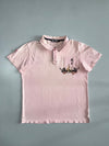 Big Train Osaka Japanese Kanji Graphic Polo Shirt (L)